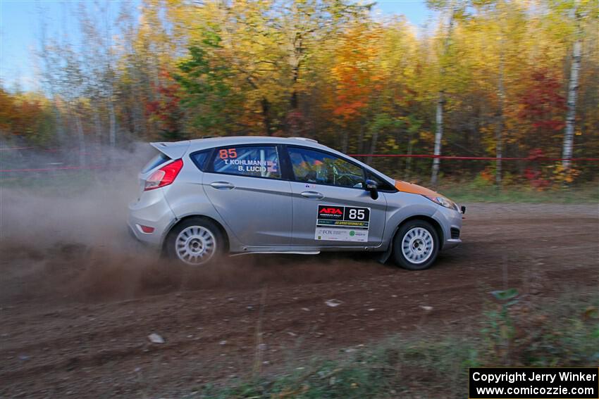 Brent Lucio / Tim Kohlmann Ford Fiesta on SS5, Far Point I.