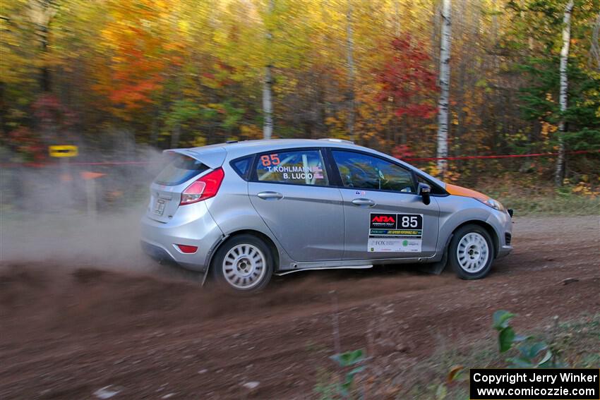 Brent Lucio / Tim Kohlmann Ford Fiesta on SS5, Far Point I.