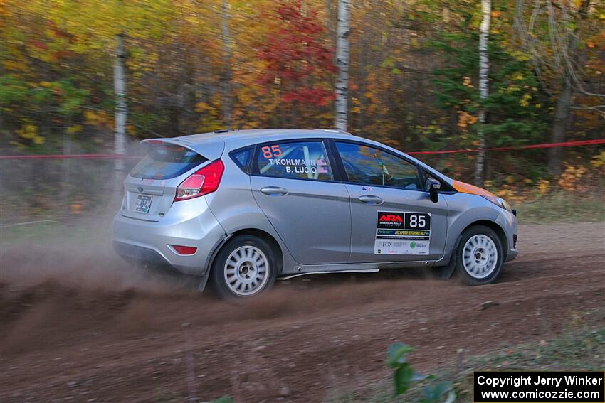 Brent Lucio / Tim Kohlmann Ford Fiesta on SS5, Far Point I.