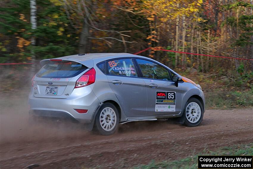 Brent Lucio / Tim Kohlmann Ford Fiesta on SS5, Far Point I.