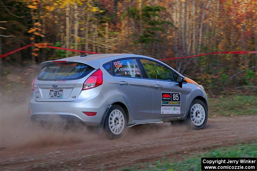 Brent Lucio / Tim Kohlmann Ford Fiesta on SS5, Far Point I.