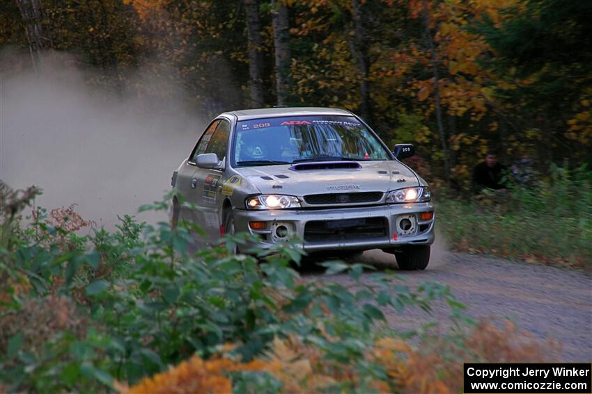 Madelyn Tabor / Sophia McKee Subaru Impreza 2.5RS on SS5, Far Point I.