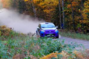 Imogen Thompson / Steve Harrell Ford Fiesta on SS5, Far Point I.