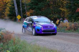 Imogen Thompson / Steve Harrell Ford Fiesta on SS5, Far Point I.