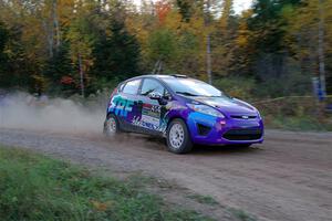 Imogen Thompson / Steve Harrell Ford Fiesta on SS5, Far Point I.