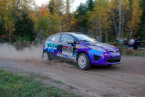 Imogen Thompson / Steve Harrell Ford Fiesta on SS5, Far Point I.