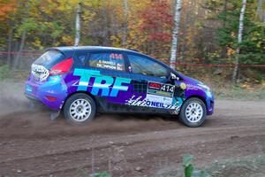 Imogen Thompson / Steve Harrell Ford Fiesta on SS5, Far Point I.