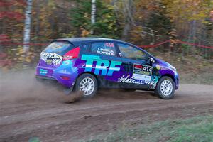 Imogen Thompson / Steve Harrell Ford Fiesta on SS5, Far Point I.