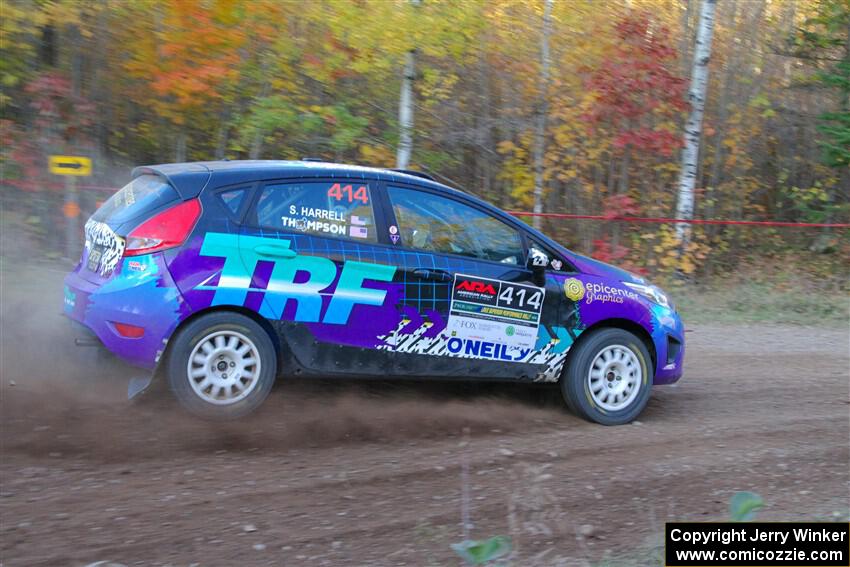 Imogen Thompson / Steve Harrell Ford Fiesta on SS5, Far Point I.