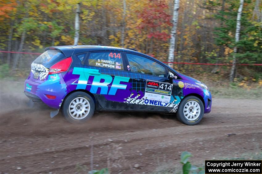 Imogen Thompson / Steve Harrell Ford Fiesta on SS5, Far Point I.