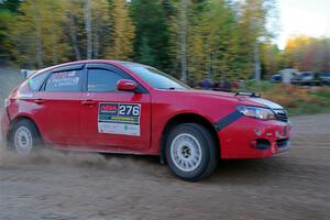 Jess Davids / Eric Frentress Subaru Impreza on SS5, Far Point I.