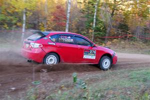 Jess Davids / Eric Frentress Subaru Impreza on SS5, Far Point I.