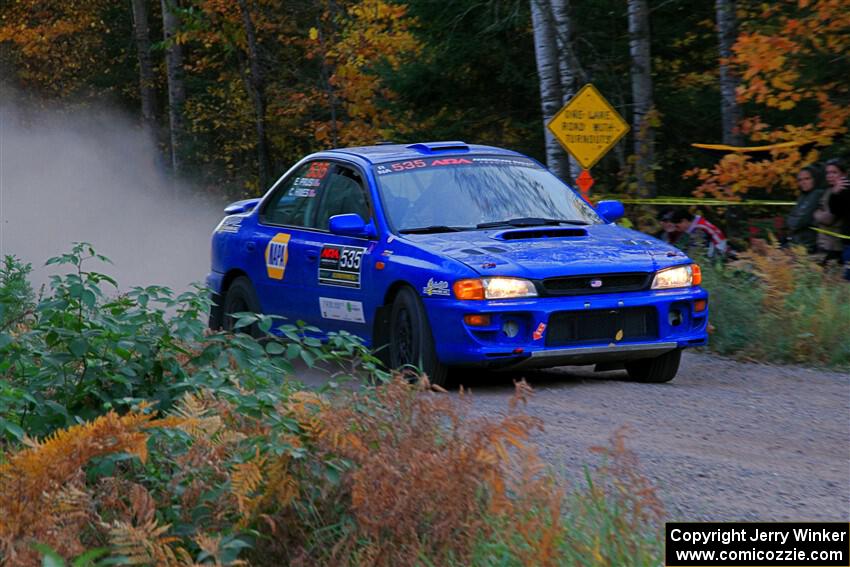 Connor Himes / Elliot Prusi Subaru Impreza on SS5, Far Point I.