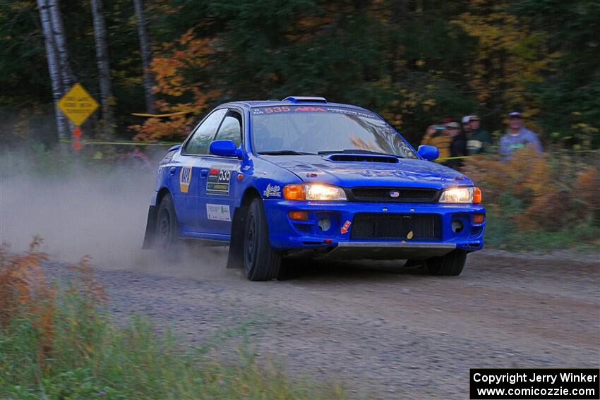 Connor Himes / Elliot Prusi Subaru Impreza on SS5, Far Point I.