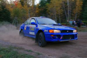 Connor Himes / Elliot Prusi Subaru Impreza on SS5, Far Point I.