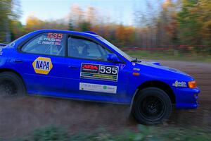 Connor Himes / Elliot Prusi Subaru Impreza on SS5, Far Point I.