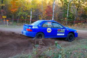 Connor Himes / Elliot Prusi Subaru Impreza on SS5, Far Point I.