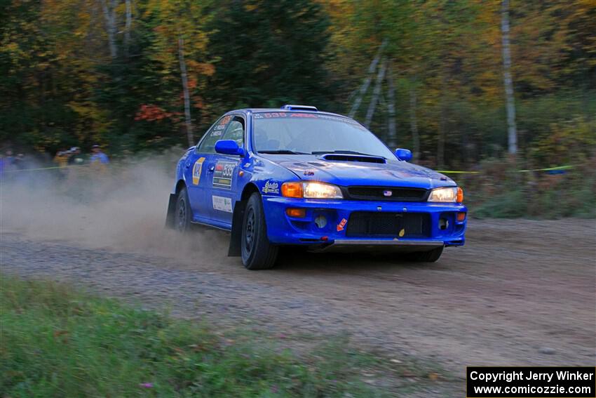 Connor Himes / Elliot Prusi Subaru Impreza on SS5, Far Point I.