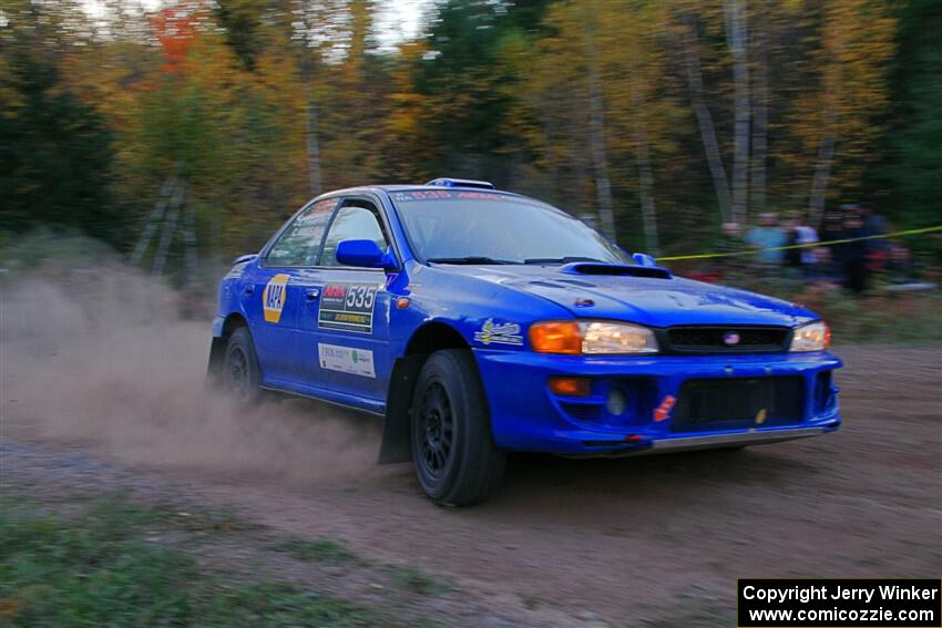 Connor Himes / Elliot Prusi Subaru Impreza on SS5, Far Point I.