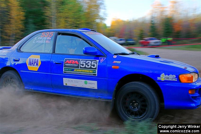 Connor Himes / Elliot Prusi Subaru Impreza on SS5, Far Point I.