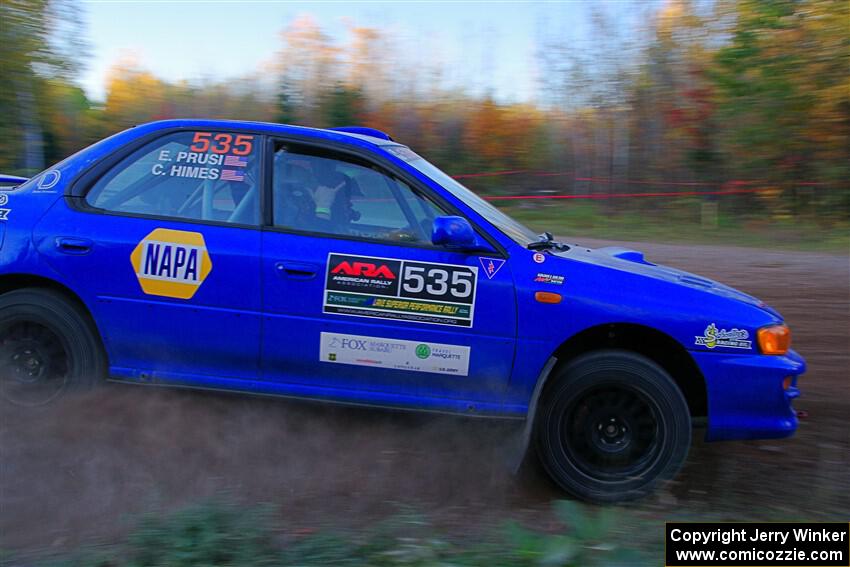 Connor Himes / Elliot Prusi Subaru Impreza on SS5, Far Point I.