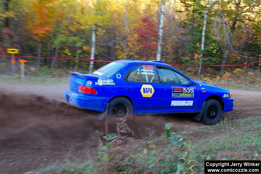 Connor Himes / Elliot Prusi Subaru Impreza on SS5, Far Point I.