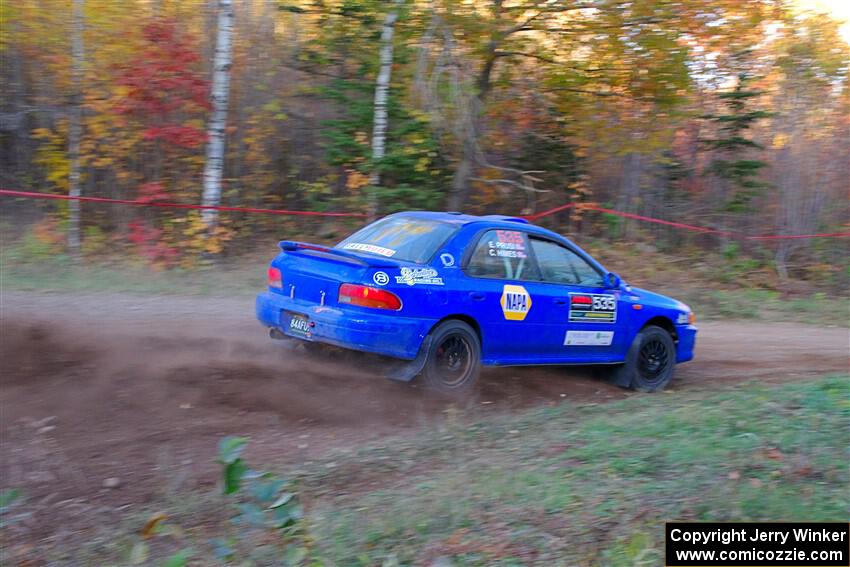 Connor Himes / Elliot Prusi Subaru Impreza on SS5, Far Point I.