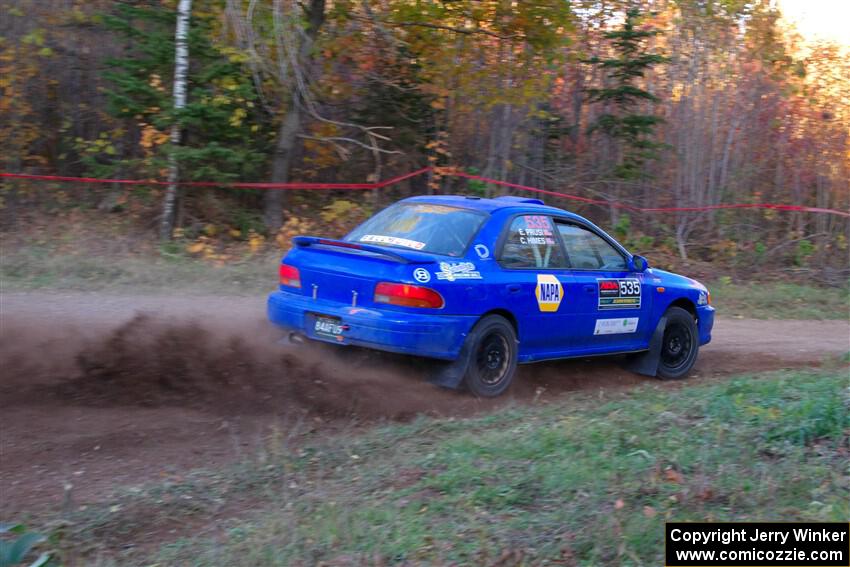 Connor Himes / Elliot Prusi Subaru Impreza on SS5, Far Point I.