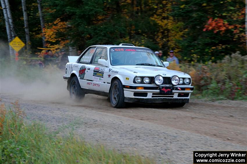 Keegan Helwig / Elena Huizar BMW 325i on SS5, Far Point I.