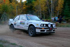 Keegan Helwig / Elena Huizar BMW 325i on SS5, Far Point I.