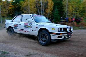 Keegan Helwig / Elena Huizar BMW 325i on SS5, Far Point I.