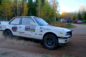 Keegan Helwig / Elena Huizar BMW 325i on SS5, Far Point I.