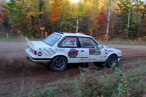 Keegan Helwig / Elena Huizar BMW 325i on SS5, Far Point I.