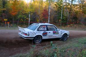 Keegan Helwig / Elena Huizar BMW 325i on SS5, Far Point I.