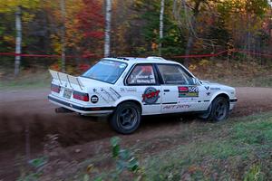 Keegan Helwig / Elena Huizar BMW 325i on SS5, Far Point I.