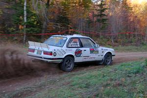 Keegan Helwig / Elena Huizar BMW 325i on SS5, Far Point I.