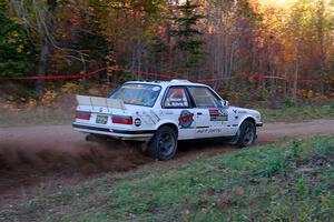 Keegan Helwig / Elena Huizar BMW 325i on SS5, Far Point I.