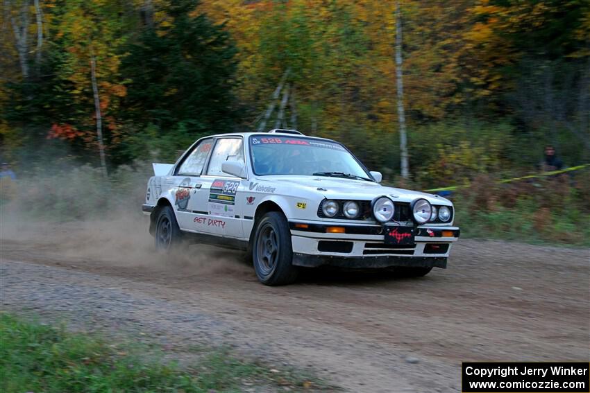 Keegan Helwig / Elena Huizar BMW 325i on SS5, Far Point I.