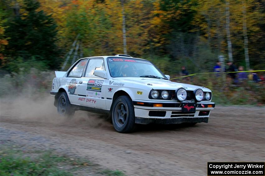 Keegan Helwig / Elena Huizar BMW 325i on SS5, Far Point I.