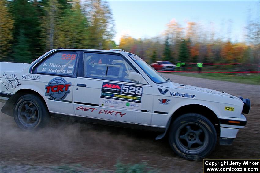 Keegan Helwig / Elena Huizar BMW 325i on SS5, Far Point I.