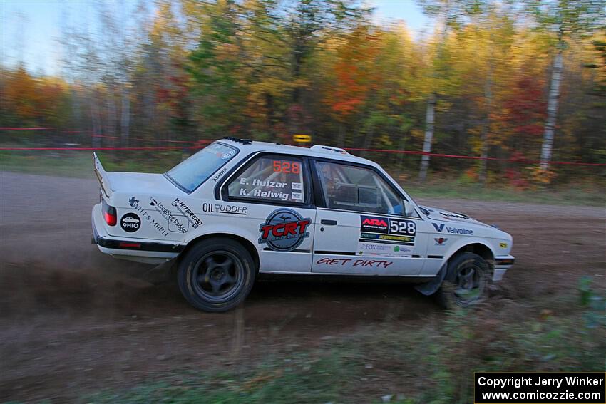 Keegan Helwig / Elena Huizar BMW 325i on SS5, Far Point I.