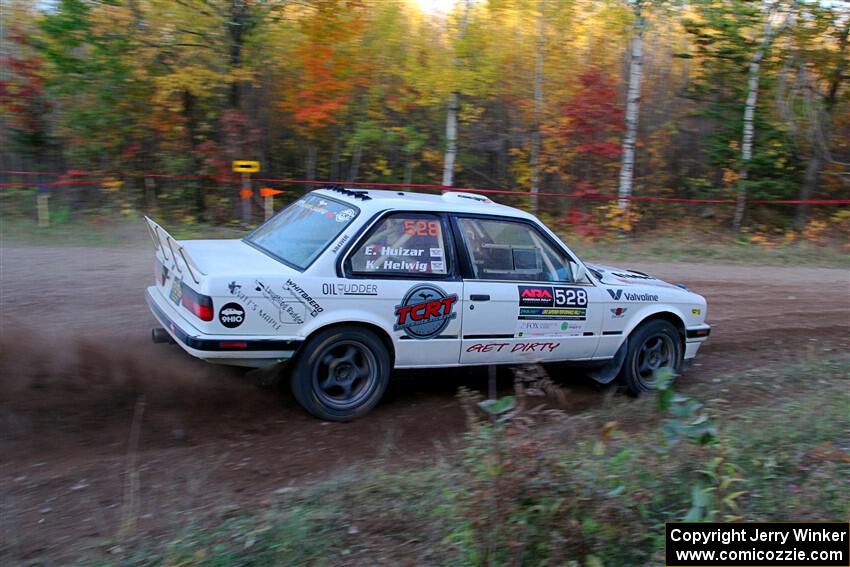 Keegan Helwig / Elena Huizar BMW 325i on SS5, Far Point I.