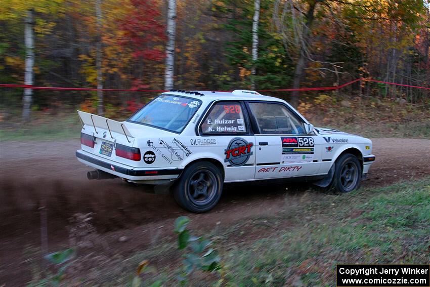 Keegan Helwig / Elena Huizar BMW 325i on SS5, Far Point I.