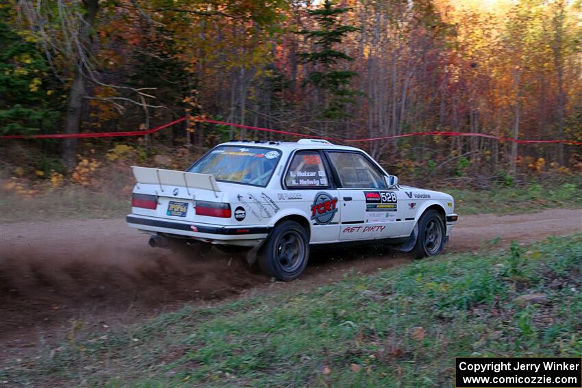 Keegan Helwig / Elena Huizar BMW 325i on SS5, Far Point I.