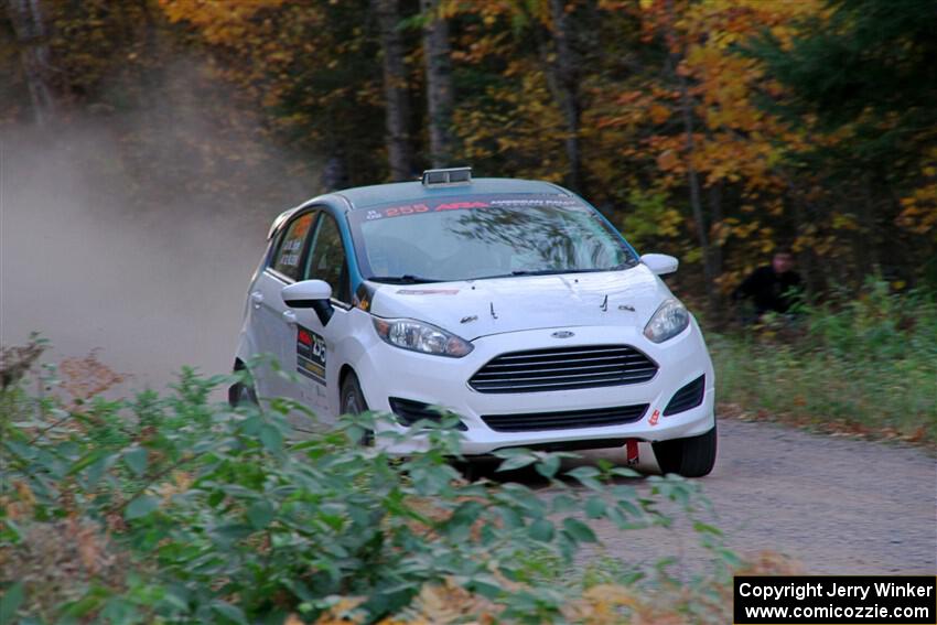 Gary Klein / Morgan Engle Ford Fiesta R2 on SS5, Far Point I.