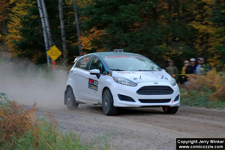 Gary Klein / Morgan Engle Ford Fiesta R2 on SS5, Far Point I.