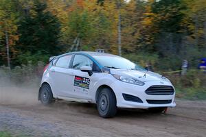 Gary Klein / Morgan Engle Ford Fiesta R2 on SS5, Far Point I.