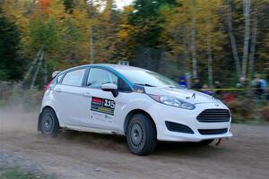 Gary Klein / Morgan Engle Ford Fiesta R2 on SS5, Far Point I.