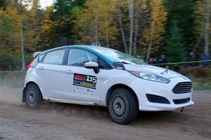 Gary Klein / Morgan Engle Ford Fiesta R2 on SS5, Far Point I.