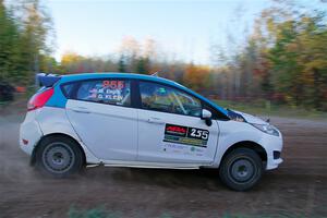 Gary Klein / Morgan Engle Ford Fiesta R2 on SS5, Far Point I.